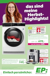 EP: Prospekt für Tübingen mit 12 Seiten EP: Prospekt für Tübingen: "Das sind meine Herbst-Highlights!", 12 Seiten, 31.10.2025 - 15.11.2025