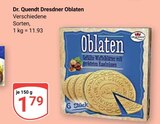 Dresdner Oblaten bei GLOBUS im Prospekt "" für 1,79 €