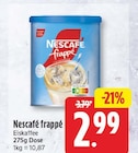 frappé von Nescafé für 2,99 € bei EDEKA im Angebot frappé von Nescafé im aktuellen EDEKA Prospekt