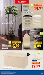 Prix et réduction Banc dans le prospectus Lidl en cours Offre Banc dans le catalogue Lidl du moment à la page 45