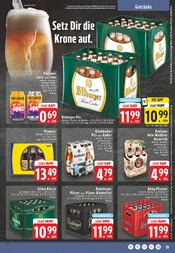 Bitburger im EDEKA Prospekt in Frechen Aktueller EDEKA Prospekt mit Bitburger, "Aktuelle Angebote", Seite 19