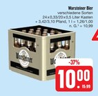 Bier Angebote von Warsteiner bei E center Buchen für 10,00 €