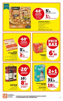 Promotion Poisson dans le prospectus Hyper U, valable du 28/11/2023 au 10/12/2023 Promo Poisson dans le catalogue Hyper U du moment à la page 5