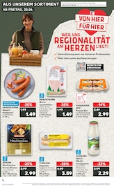 Bratwurst im Kaufland Prospekt in Göppingen Aktueller Kaufland Prospekt mit Bratwurst, "KNÜLLER", Seite 25
