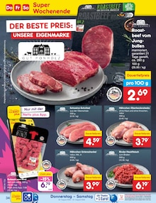 Rindfleisch im aktuellen Netto Marken-Discount Prospekt (Halle (Saale)) Rindfleisch im Netto Marken-Discount Prospekt "Aktuelle Angebote" mit 65 Seiten (Halle (Saale))