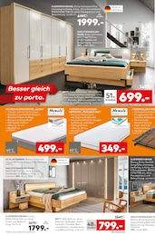 Matratze Angebot im aktuellen porta Möbel Prospekt auf Seite 8