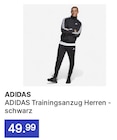 Trainingsanzug Herren - schwarz Angebote von ADIDAS bei Decathlon Mainz für 49,99 €