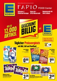 Aktueller E center Supermärkte Prospekt für Saal: DISCOUNT BILLIG mit 2} Seiten, 23.09.2024 - 28.09.2024