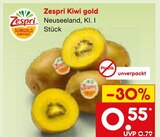 Kiwi gold Angebote von Zespri bei Netto Marken-Discount Stuttgart für 0,55 €