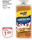 Sandwich Angebote von Golden Toast bei GLOBUS Neustadt für 1,49 €
