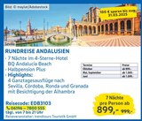 RUNDREISE ANDALUSIEN im aktuellen Prospekt bei E center in Edenkoben