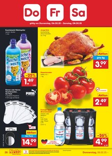 Weichspüler im Netto Marken-Discount Prospekt "Aktuelle Angebote" mit 57 Seiten (Pforzheim)