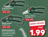Universal-Schere von  im aktuellen Kaufland Prospekt für 1,99 €