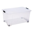Castorama Les Clayes-sous-Bois - Promo Boîte en plastique 110 L Kaze transparent Promo Boîte en plastique 110 L Kaze transparent à 15,90 € dans le catalogue Castorama à Les Clayes-sous-Bois