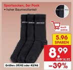 Sportsocken im Angebot bei Netto Marken-Discount in Dessau-Roßlau Sportsocken Angebote bei Netto Marken-Discount Dessau-Roßlau für 8,99 €