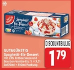 Aktuelles Spaghetti-Eis-Dessert Angebot bei EDEKA in Berlin ab 1,79 €