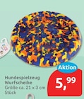 Hundespielzeug Wurfscheibe von Dogs Collection für 5,99 € bei budni im Angebot Hundespielzeug Wurfscheibe von Dogs Collection im aktuellen budni Prospekt