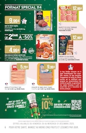 Poulet Angebote im Prospekt "FÊTES par nos pros" von Supermarchés Match auf Seite 6