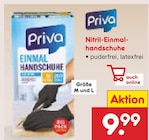 Nitril-Einmalhandschuhe von Priva für 9,99 € bei Netto Marken-Discount im Angebot Nitril-Einmalhandschuhe von Priva im aktuellen Netto Marken-Discount Prospekt