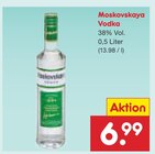 Vodka Angebote von Moskovskaya bei Netto Marken-Discount Lutherstadt Wittenberg für 6,99 €