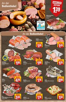 Rindfleisch im REWE Prospekt "Dein Markt" mit 30 Seiten (Jena)