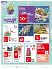 Promos Pintade dans le catalogue "Y'a Pâques des oeufs… Y'a des surprises !" de Auchan Supermarché à la page 2