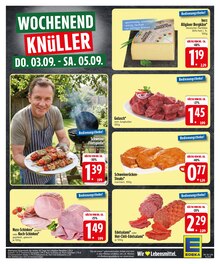 Rindfleisch im EDEKA Prospekt "Wir lieben Lebensmittel." mit 32 Seiten (Augsburg)