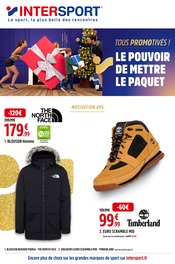 Catalogue Intersport du moment, 28/11/2022 - 24/12/2022 Prospectus Intersport en cours, "Tous promotivés ! Le pouvoir de mettre le paquet",32 pages