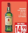 Irish Whiskey im EDEKA Prospekt Irish Whiskey von Jameson im aktuellen EDEKA Prospekt für 14,99 €