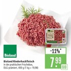 Rinderhackfleisch im Angebot bei Marktkauf in Reutlingen Rinderhackfleisch Angebote von Bioland bei Marktkauf Reutlingen für 7,99 €