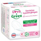 Protections hygiéniques - LOVE & GREEN en promo chez Carrefour Protections hygiéniques - LOVE & GREEN dans le catalogue Carrefour