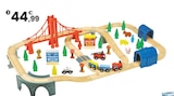 Set de train 70 pièces - JouéClub à Bordeaux Set de train 70 pièces en promo chez JouéClub Bordeaux à 44,99 €