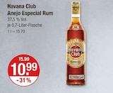 Anejo Especial Rum Angebote von Havana Club bei V-Markt Regensburg für 10,99 €