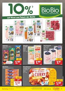 Wurst im Netto Marken-Discount Prospekt "Aktuelle Angebote" mit 59 Seiten (Bremen)