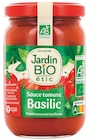 Sauce - Jardin Bio Etic dans le catalogue Supermarchés Match