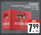 Bier von Sternburg im aktuellen E center Prospekt für 7,99 €