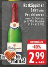 Sekt oder Fruchtsecco im Angebot bei E center in Königswinter Sekt oder Fruchtsecco Angebote von Rotkäppchen bei E center Königswinter für 2,99 €