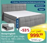 Boxspringbett im aktuellen ROLLER Prospekt