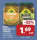 Peperoni im Angebot bei combi in Celle Peperoni Angebote von Kühne bei combi Celle für 1,69 €