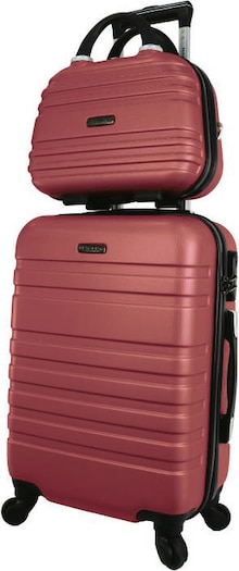 Valise cabine avec vanity abs - Géant Casino à Marseille Valise cabine avec vanity abs en promo chez Géant Casino Marseille à 32,90 €