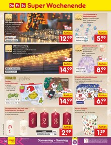 Weihnachtsdeko im Netto Marken-Discount Prospekt "Aktuelle Angebote" mit 59 Seiten (Hildesheim)