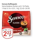 Kaffeepads Classic im Angebot bei GLOBUS in St. Ingbert Kaffeepads Classic Angebote von Senseo bei GLOBUS St. Ingbert für 2,22 €