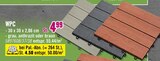 Hornbach Ludwigsfelde - WPC Angebot im Prospekt WPC bei Hornbach im Ludwigsfelde Prospekt für 4,50 €