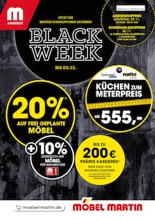 Fernseher im aktuellen Möbel Martin Prospekt (Landau (Pfalz)) Fernseher im Möbel Martin Prospekt "BLACK WEEK" mit 1 Seiten (Landau (Pfalz))