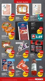 Penny Salami im Prospekt 