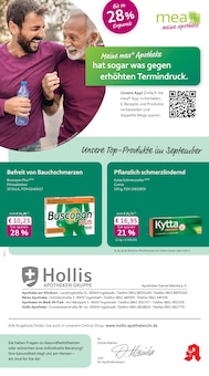 Aktueller mea - meine apotheke Prospekt "Unsere September-Angebote" Seite 1 von 4 Seiten für Ingolstadt