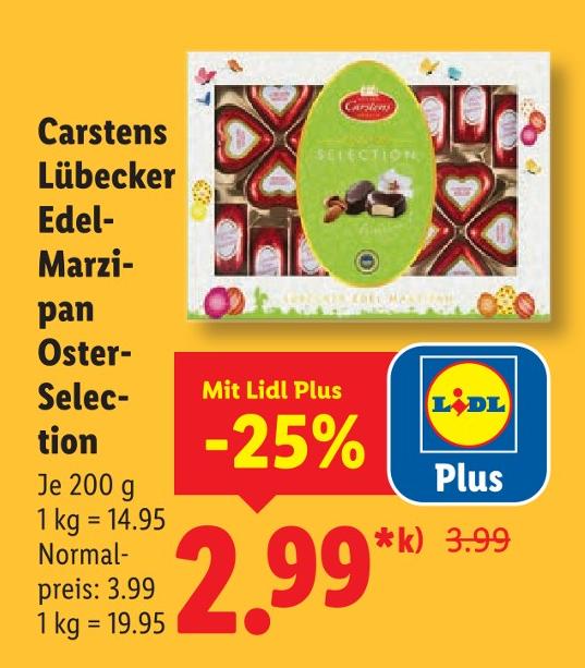 Lübecker Edel-Marzipan Oster-Selection
