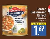Eintopf im EDEKA Prospekt Eintopf von Sonnen Bassermann im aktuellen EDEKA Prospekt für 1,69 €