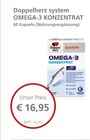 OMEGA-3 KONZENTRAT bei LINDA im Pfungstadt Prospekt für 16,95 €