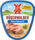 Teewurst oder pommersche Leberwurst Angebote von Rügenwalder Mühle bei tegut Coburg für 1,69 €